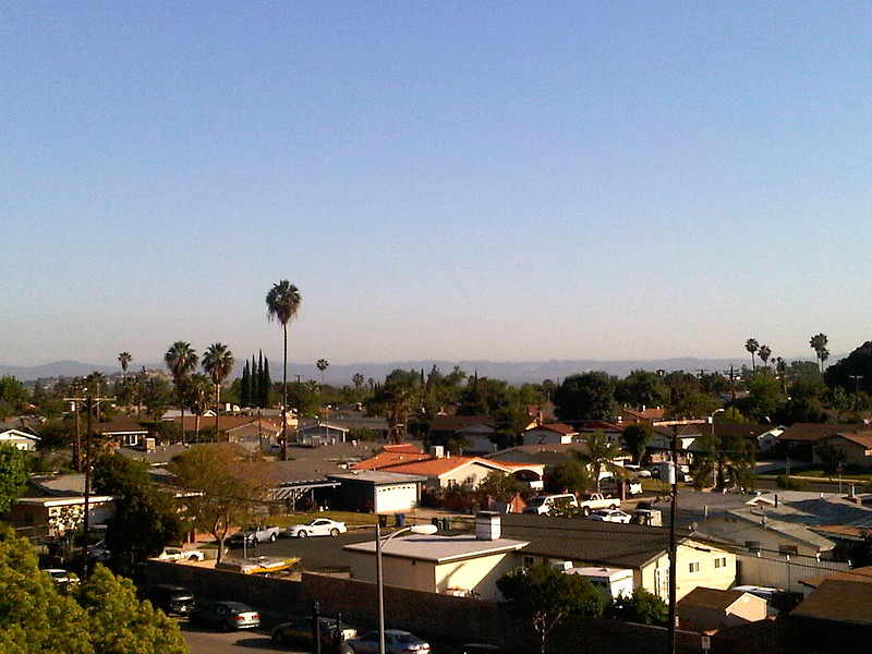 Sylmar neighborhood in Los Angeles